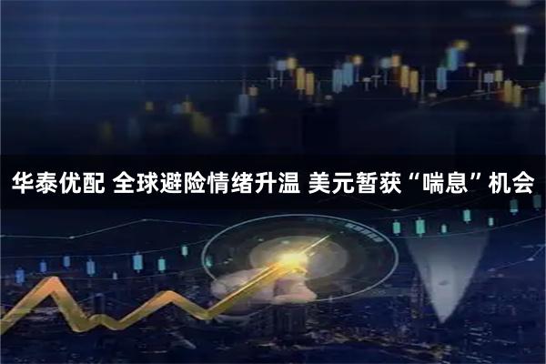 华泰优配 全球避险情绪升温 美元暂获“喘息”机会