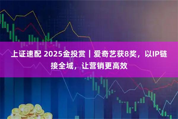 上证速配 2025金投赏｜爱奇艺获8奖，以IP链接全域，让营销更高效